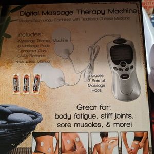 Digital massage therapy machine